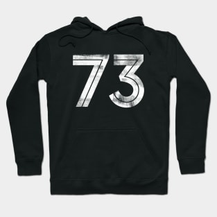 73 Ink-Rolled Prime Number Hoodie